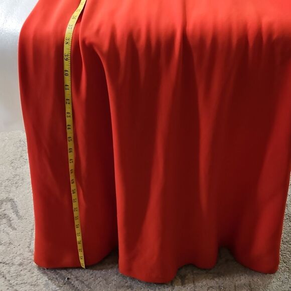 Selina Orange Evening Gown Size 10 - Picture 13 of 13